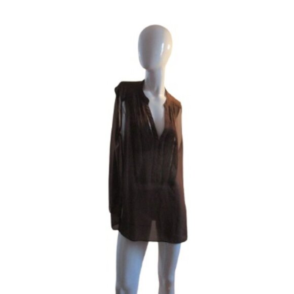 โจ Love & Legend โ Sheer Pleated Blouse (3X) - Picture 2 of 5